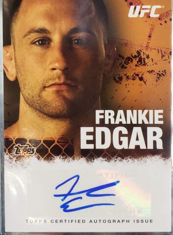 2010 Topps UFC Frankie Edgar Autograph FA-FE